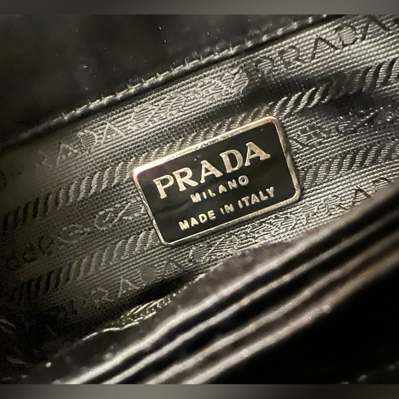 RARE VINTAGE SATIN PRADA BAG - Picture 8 of 15